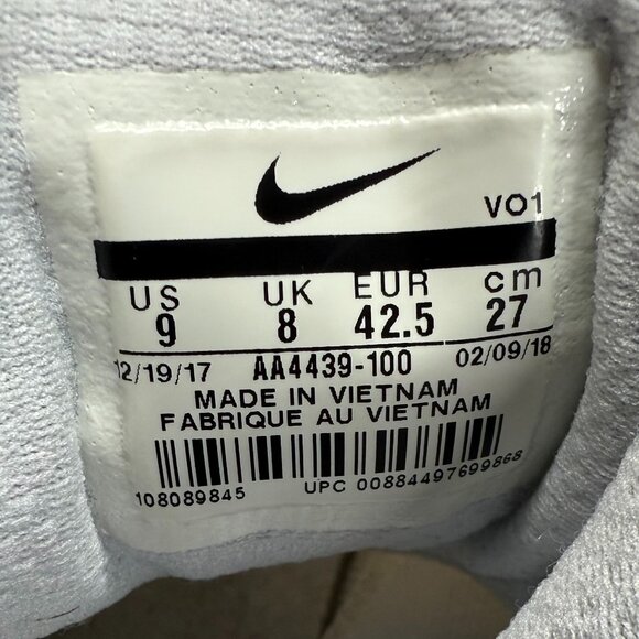 Nike Air Max Infuriate Men's Size 9 Mid Premium Basketball Shoes (AA4439-100) - Picture 7 of 7